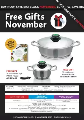 AMC Cookware catalogue (valid until 8-12)