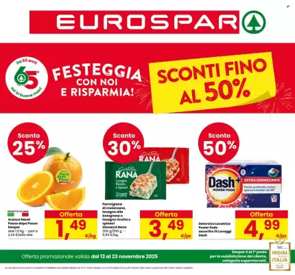 Volantino Eurospar (valido fino al 23-11)