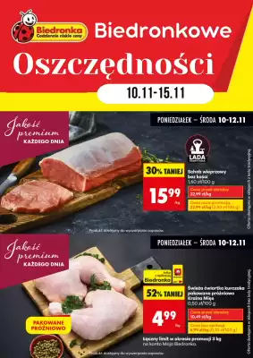 Biedronka gazetka (ważność do 15-11)