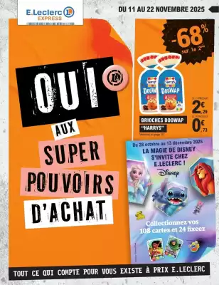 Catalogue E.Leclerc Express (valable jusqu'au 22-11)