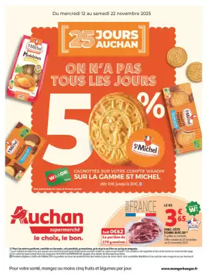Catalogue Auchan Supermarché (valable jusqu'au 22-11)