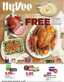 Hy-Vee weekly ad week 46 Page 1