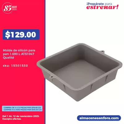 Catálogo Almacenes Anfora (válido hasta 12-11)