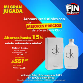 Catálogo Sam's Club semana 46 Página 1