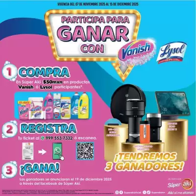 Folleto Super Aki (válido hasta 15-12)