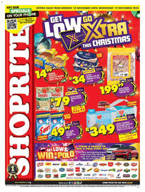 Shoprite catalogue Page 1