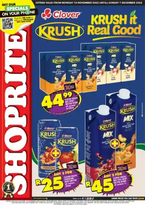 Shoprite catalogue (valid until 7-12)