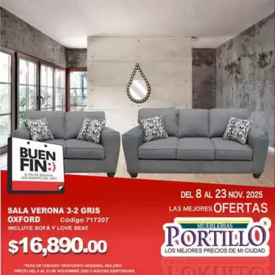 Catálogo Mueblerías Portillo (válido hasta 23-11)