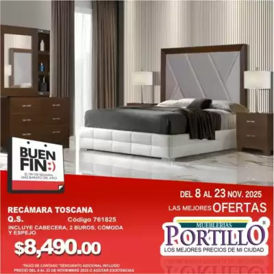 Catálogo Mueblerías Portillo (válido hasta 23-11)