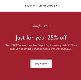 Tommy Hilfiger leták Strana 1