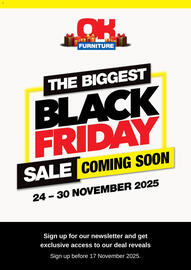 OK Furniture catalogue week 48 Page 1