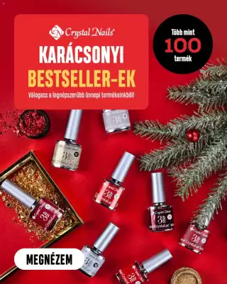 Crystal Nails akciós újság (érvényes eddig: 31-12)