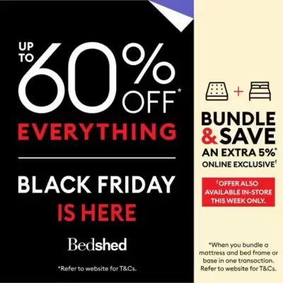 Bedshed catalogue (valid until 28-11)