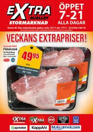 Extra Mjällby Stormarknad reklamblad vecka 46 Sida 1