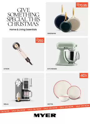 Myer catalogue (valid until 7-12)