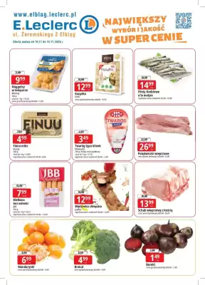 E.Leclerc gazetka (wa偶no艣膰 do 15-11)