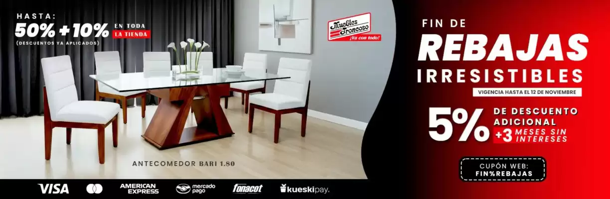 Catálogo Muebles Troncoso (válido hasta 12-11)