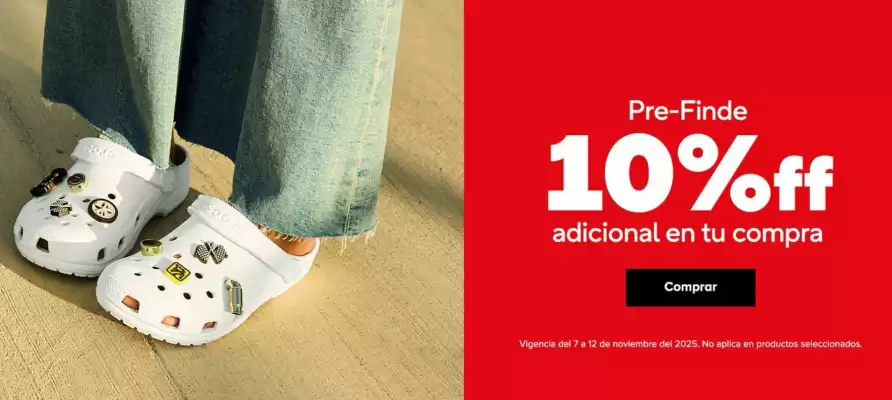 Catálogo Crocs (válido hasta 12-11)