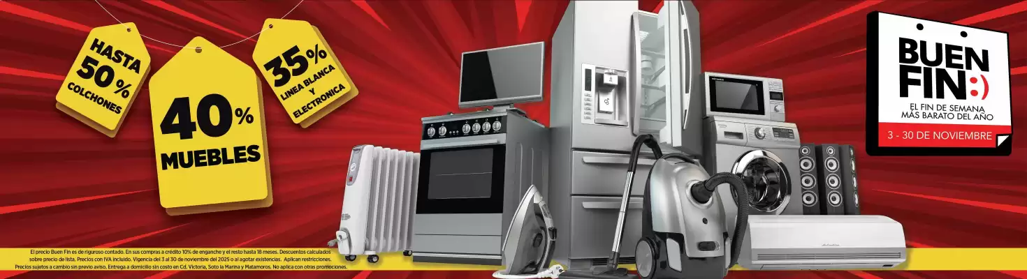 Catálogo Mueblería Villarreal (válido hasta 30-11)