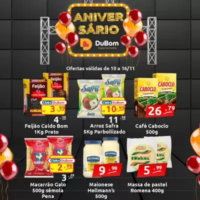 Catálogo Dubom Supermercados (válido até 16-11)