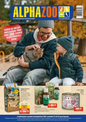 Alpha Zoo akciós újság (érvényes eddig: 23-11)