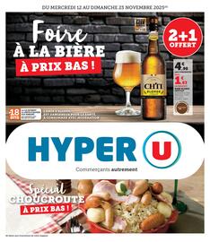 Catalogue Hyper U | Foire à la bière à prix bas ! page 1