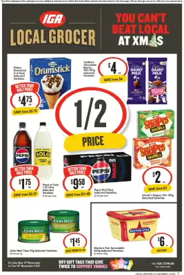 IGA catalogue (valid until 18-11)