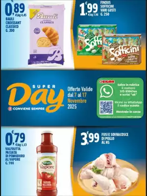 Volantino Orizzonte Supermercati (valido fino al 17-11)