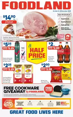 Foodland catalogue (valid until 18-11)