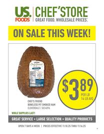 US Foods Chef's Store weekly ad week 46 Page 2