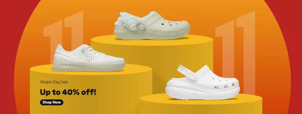 Folheto Crocs (válido até 11-11)