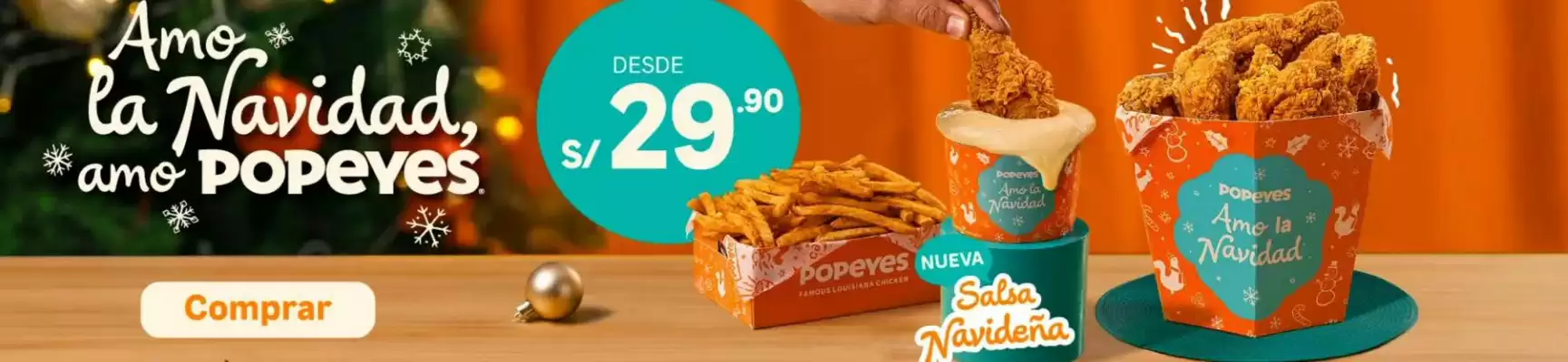 Catálogo Popeyes (válido hasta 31-12)