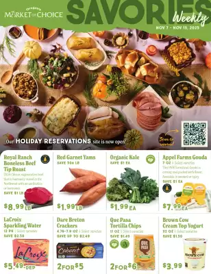 Market of Choice weekly ad (valid until 13-11)