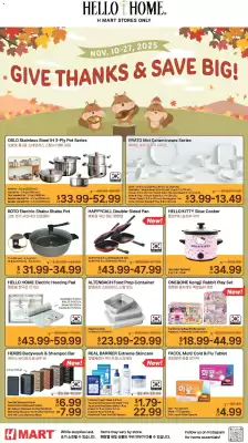 Hmart weekly ad (valid until 27-11)