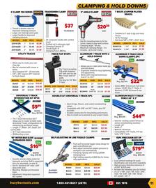 Busy Bee Tools flyer Page 11