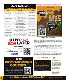 Busy Bee Tools flyer Page 2
