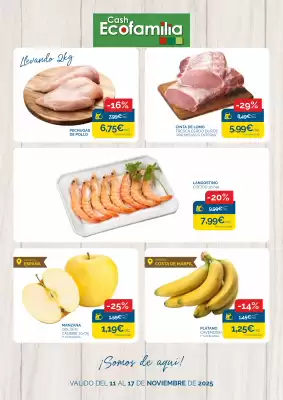 Folleto Cash Ecofamilia (válido hasta el 17-11)