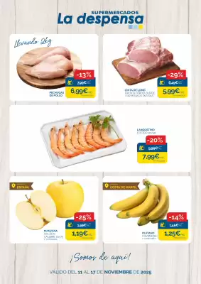 Folleto Supermercados La Despensa (válido hasta el 17-11)