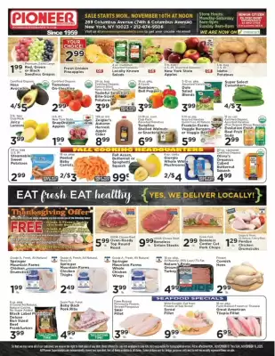 Pioneer Supermarkets weekly ad (valid until 16-11)