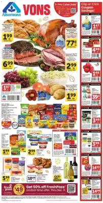 Vons weekly ad