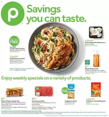Publix weekly ad (valid until 18-11)