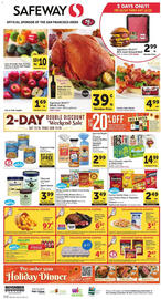 Safeway weekly ad week 46 Page 1