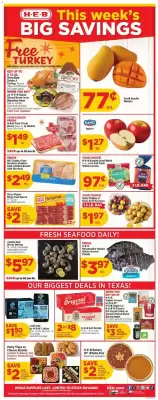 H-E-B weekly ad (valid until 18-11)