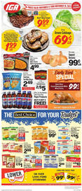 IGA weekly ad week 46 Page 1