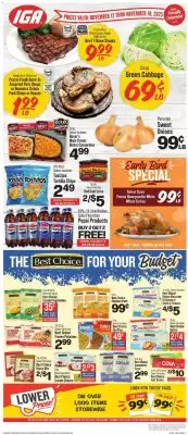 IGA weekly ad (valid until 18-11)