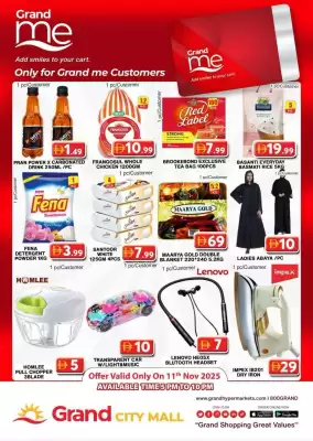 Grand Mall Sharjah catalogue (valid until 11-11)