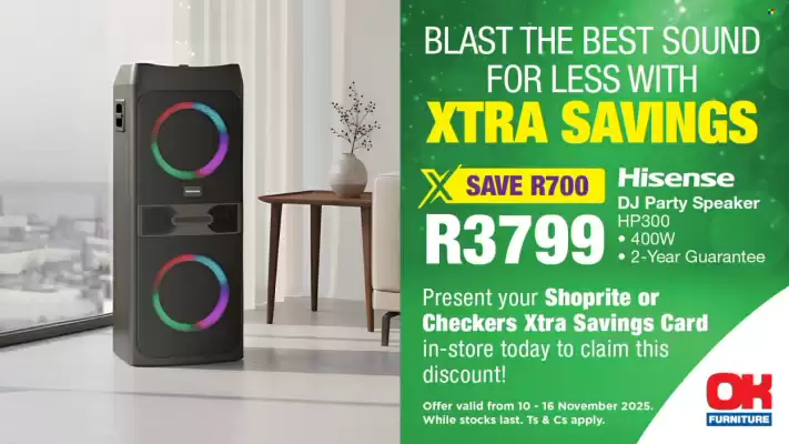 OK Furniture catalogue (valid until 16-11)