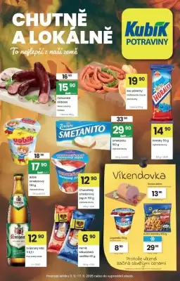 Kubík potraviny leták