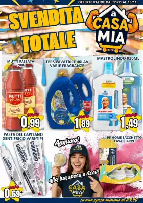 Volantino A Casa Mia (valido fino al 16-11)