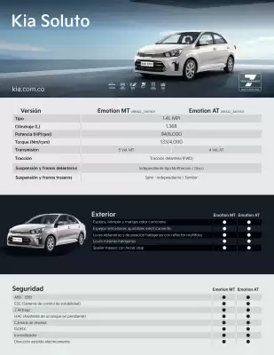 Catálogo KIA (válido hasta 30-11)